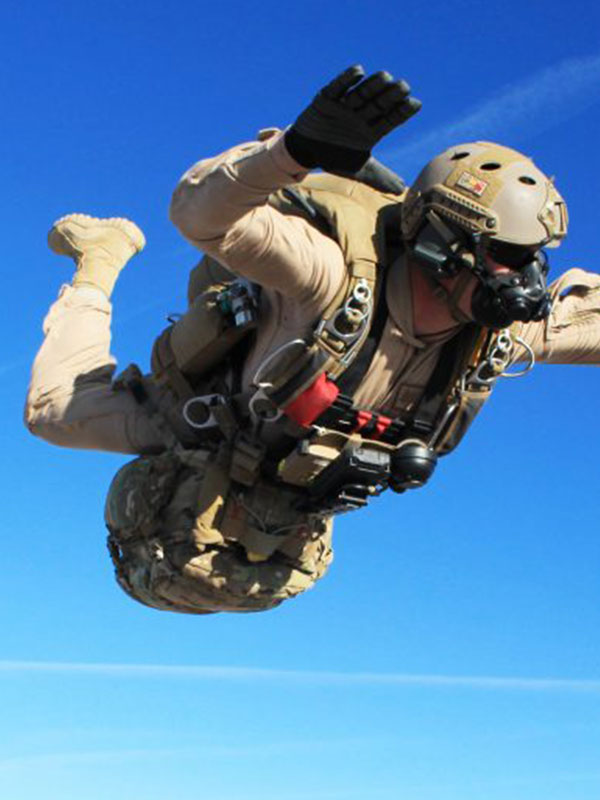 Militar Free Fall Parachute Training